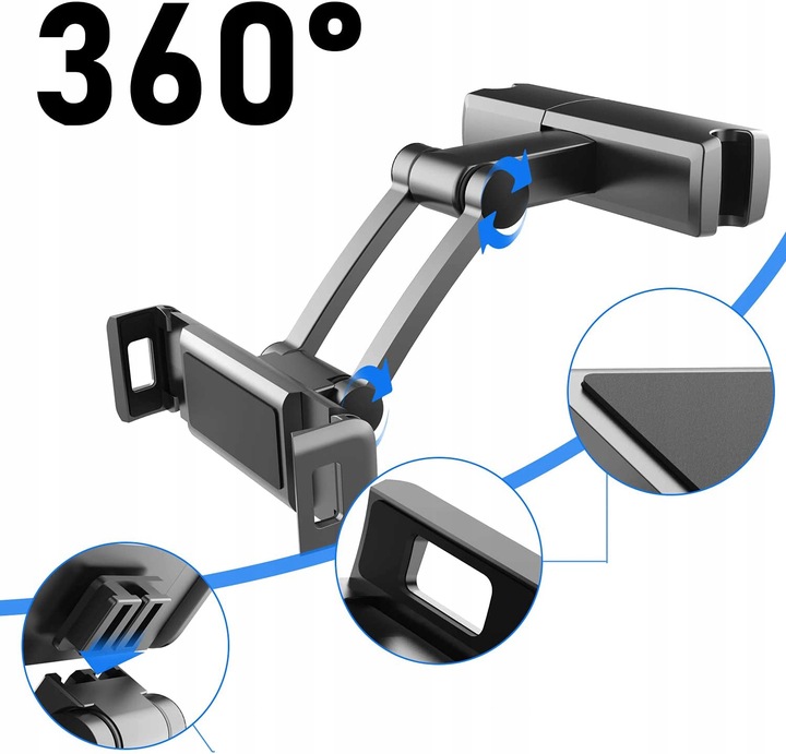 SOPORTE AUTO AL TABLET REPOSACABEZAS 5-13 INTEGRO 