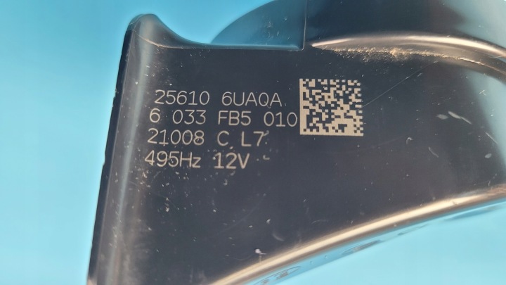 NISSAN QASHQAI III J12 23R KLAXON SIGNAL HIGH HAUTE FRÉQUENCE 256106UA0A