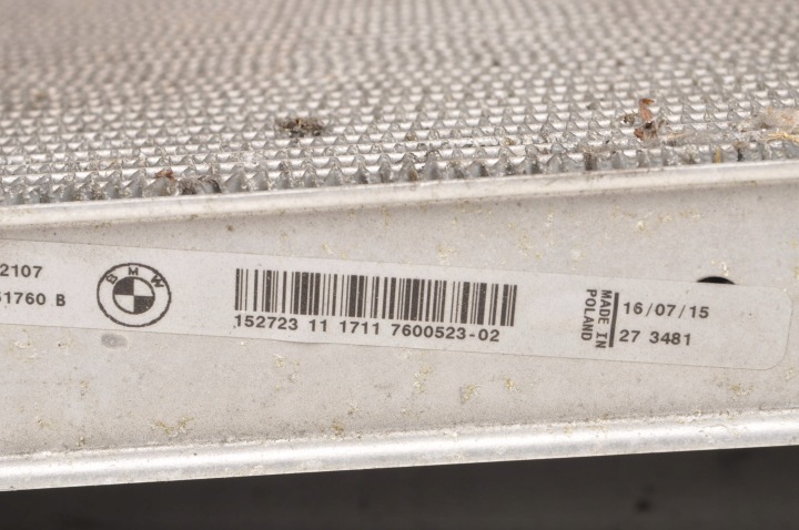 BMW 3 F30 RADIATEUR EAU 7600523-02