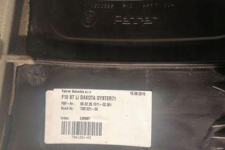 AUTRE PIÈCES INTERNE BMW 5 (F10) 1600335 2.0L DIESEL 135KW 2012