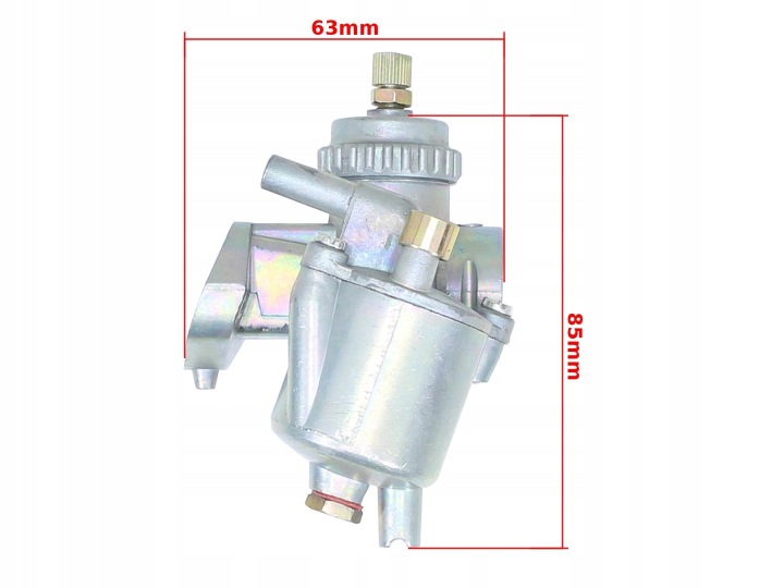 CARBURATEUR ROMET JAWA 50 OGAR 200 MÂCHOIRE 50 CANARD MÂCHOIRE MUSTANG CAPACITÉ 60CCM