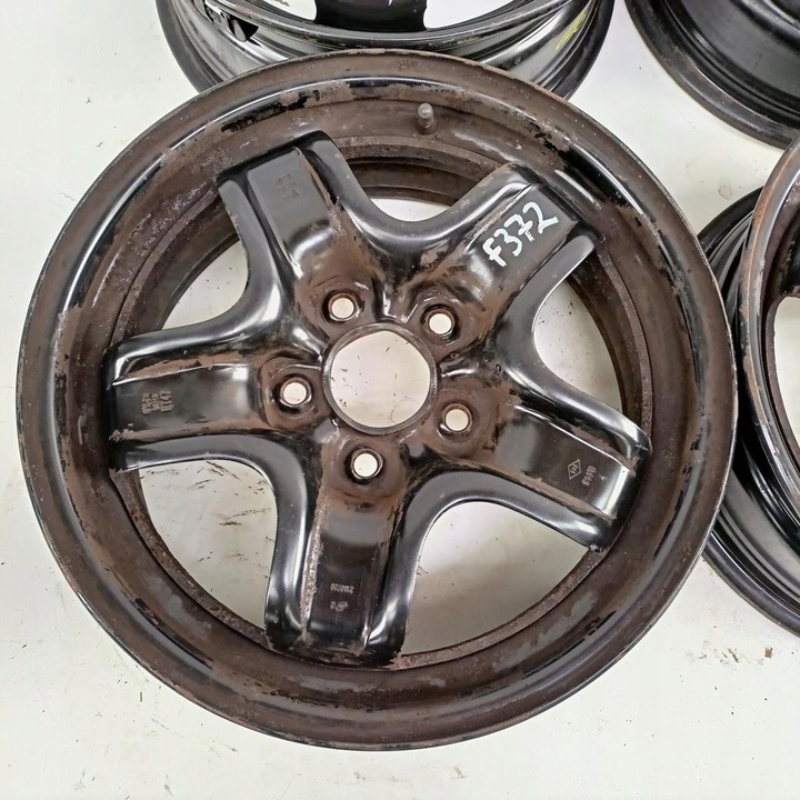 LLANTAS 5X114,3 16 RENAULT MEGANE SCENIC 3 4 PIEZAS (F372) 