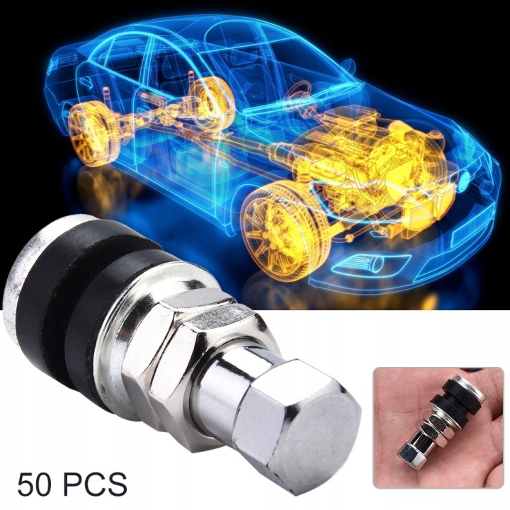 50PCS UNIVERSAL MOTOCYCLETTE ROWERCLE AUTO TUTYLESS PROZNIOWY BUSE ZU