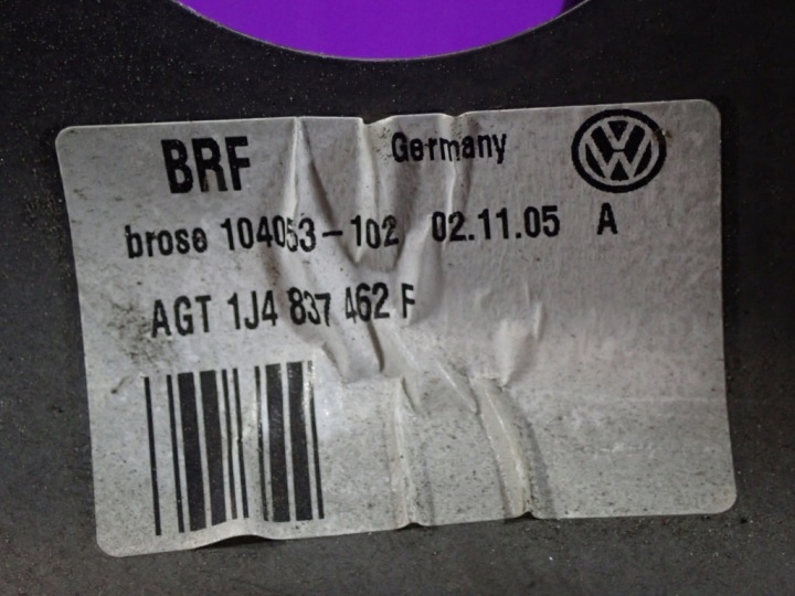 VW GOLF IV HAYON 5D 97-06 ÉLÉVATEUR VITRES AVANT DROIT 1J4837462D 1J4837730AA