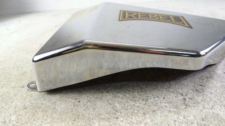 P396 HONDA REBEL CMX 125 250 COLLECTEUR DÉFLECTEUR D'AIR PROTECTION CÔTÉ