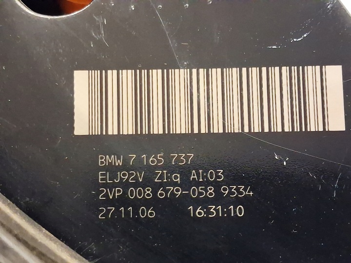 BMW 5 E60 BERLINE PHARE ARRIÈRE GAUCHE 7165737 KRYVIY RIG