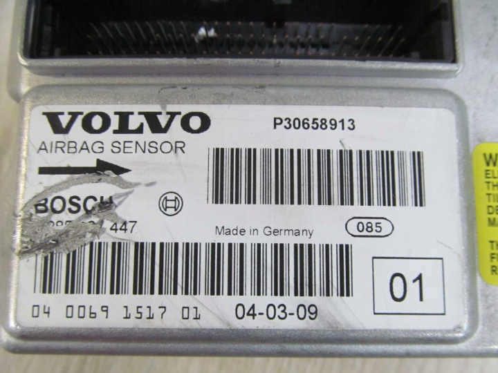 VOLVO S60 V70 XC MODULE CONTRÔLEUR AIRBAG 0285001447 P30658913