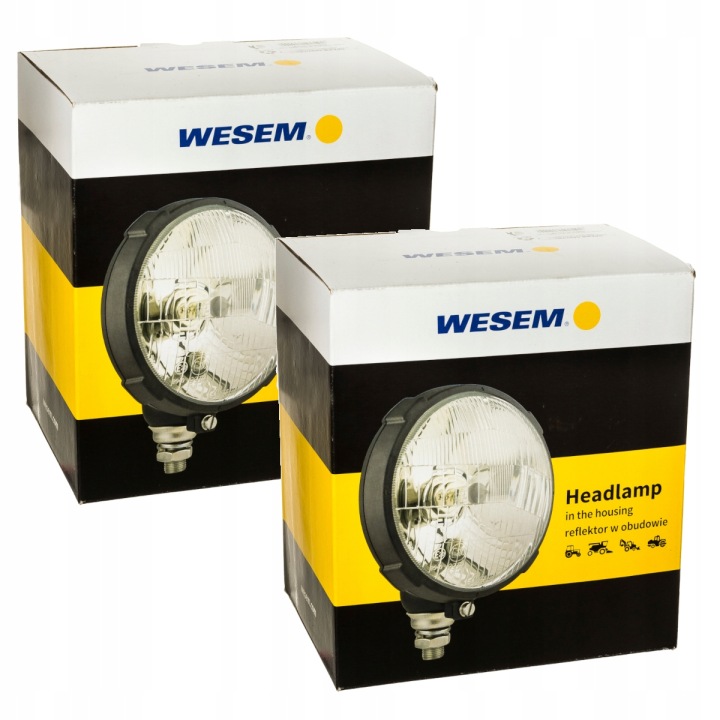 PHARES AVANT WESEM PHARES MÉTALLIQUE AMPOULE H4 URSUS C-330 C-360 C-385