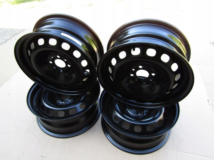 4 PIEZAS LLANTAS 15 FIAT 500 C QUBO IDEA LINEA FIORINO PANDA FORD KA II 6 4X98 ET35 