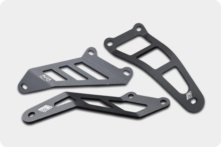 POIGNÉE CHÂSSIS ÉCHAPPEMENT VERS KAWASAKI AVEC H2 Z-H2 ZH2 1000 ZR1000 2020-2023