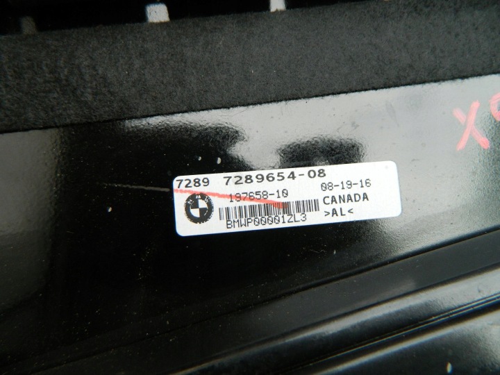 BMW X5 F15 MOULURE MONTANTS PORTES DROIT ARRIÈRE SHADOWLINE 7289654