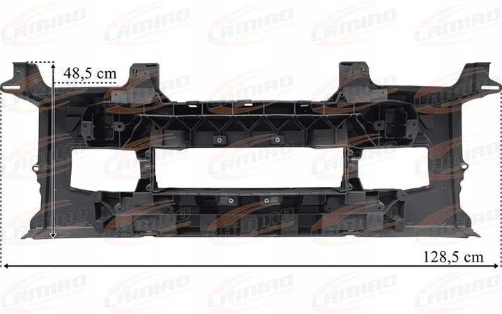 RENAULT RANGE GAMA D PARE-CHOCS AVANT CENTRAL photo 2 - milautoparts-fr.ukrlive.com