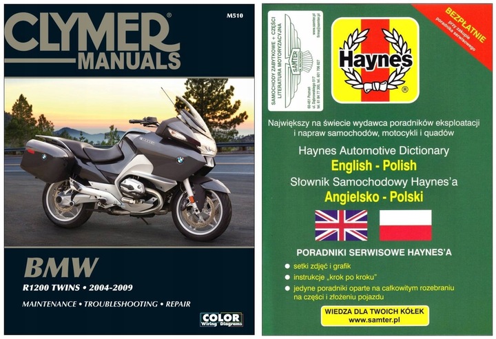 BMW R1200GS Adventure R1200RT R1200ST R1200R R1200S 04-09 instr +GRATIS 24h