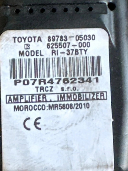 CONTACTEUR D'ALLUMAGE TOYOTA AVENSIS (_T22_) 8978305030 1.6L DIESEL 81KW 2017