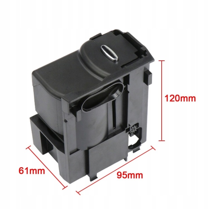 POIGNÉE SUR NAPOJ SUR GODET MERCEDES W211 CUP HOLDER