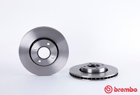 BREMBO 09.6766.10 DISQUE DE FREIN