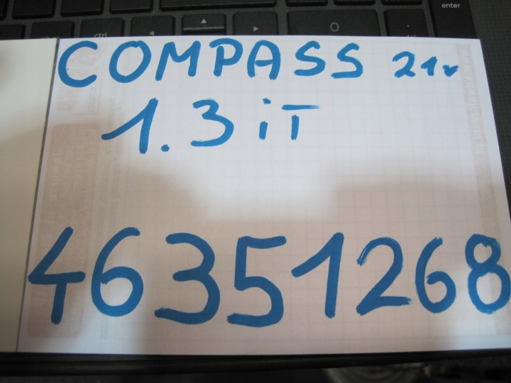 MOTEUR MOTEUR JEEP COMPASS 1.3 IT 21R 46351268