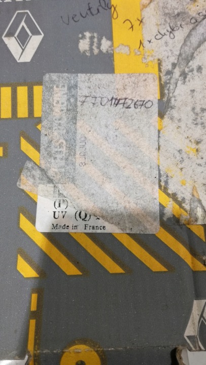 RENAULT KIT SOUPAPES 7701472670 ORIGINAL