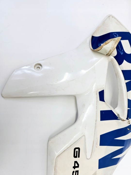 BMW G450X G 450 X DÉFLECTEUR D'AIR GAUCHE CÔTÉ COLLECTEUR GAUCHE PROTECTION