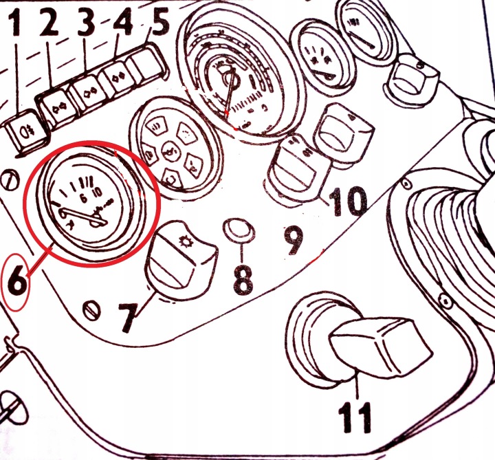 INDICATEUR PRESSION AIR TCHÈQUE 6011 5645 60115645 55115707 83355921