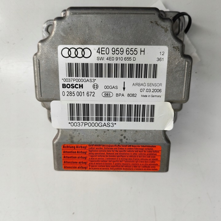 AUDI A8 S8 D3 4E 2006 CONTRÔLEUR MODULE AIRBAG