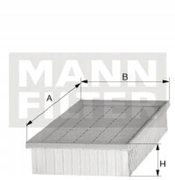 MANN-FILTER C 3875 FILTRE AIR