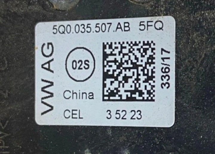 ANTENNE VW TIGUAN (5N_) 5Q0035507AB 2.0L GASOLINE 2018