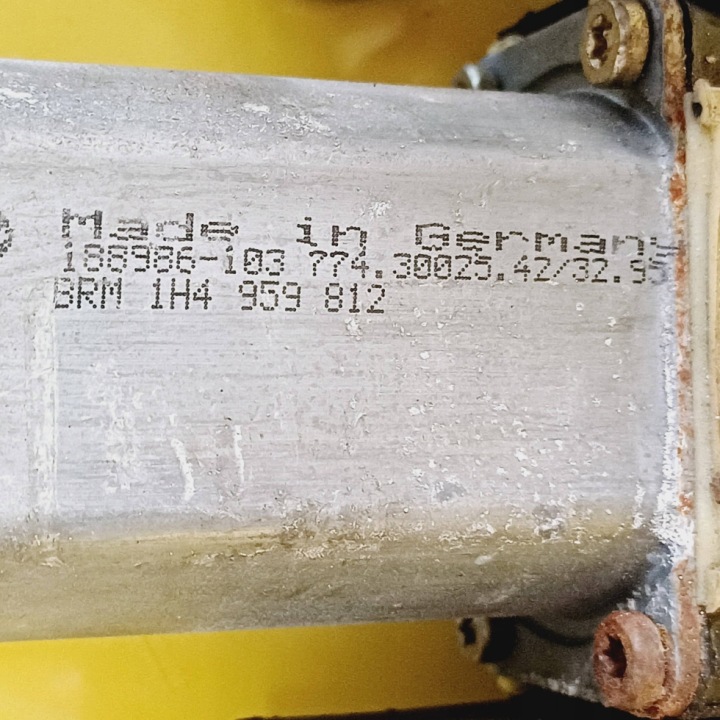 ÉLÉVATEUR VITRE GAUCHE ARRIÈRE VW SHARAN 1H4959812 NR244