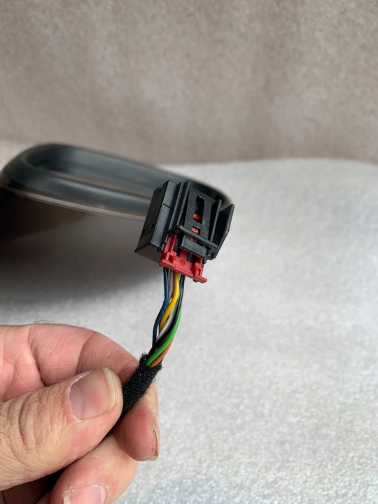 VW TIGUAN 2008-2016 GAUCHE RÉTROVISEUR LH8Z 9PIN ORIGINAL EUROPE BON ÉTAT