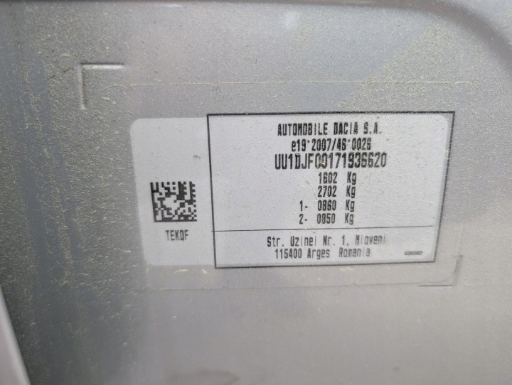 MOTEUR COMPLET INJECTEURS TURBINE DACIA SANDERO III 1.0 TCE H4DF480
