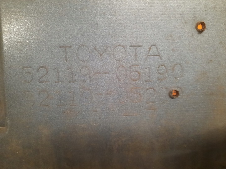 TOYOTA AVENSIS III T27 09-18 PARE-CHOCS AVANT AVANT 52119-05190