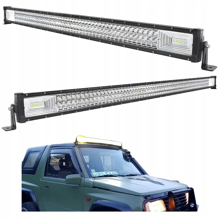 LAMP WORKING LONG-RANGE 100CM SIMPLE 12V 24V BEAM LED BAR OFF ROAD 