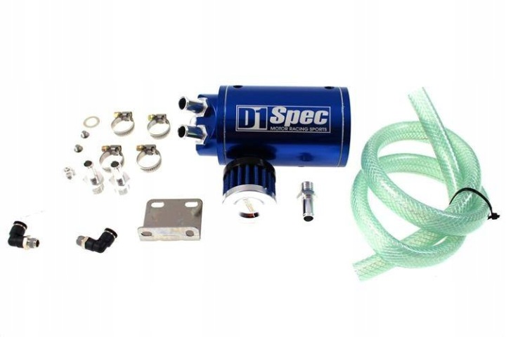 OIL CATCH RÉSERVOIR 0.7L 9MM 15MM D1SPEC BLUE FILTRE