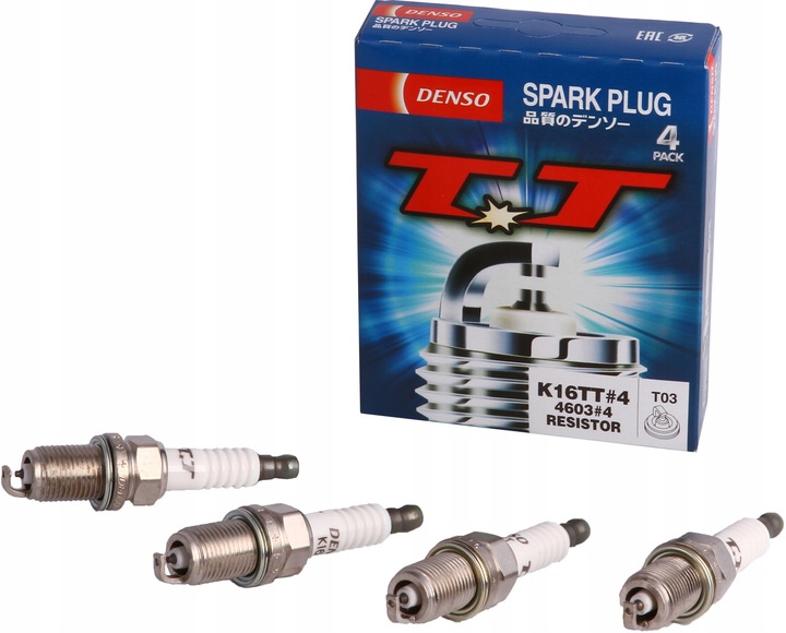 DENSO BUJÍAS DE ARRANQUE K16TT 4 PIEZAS 