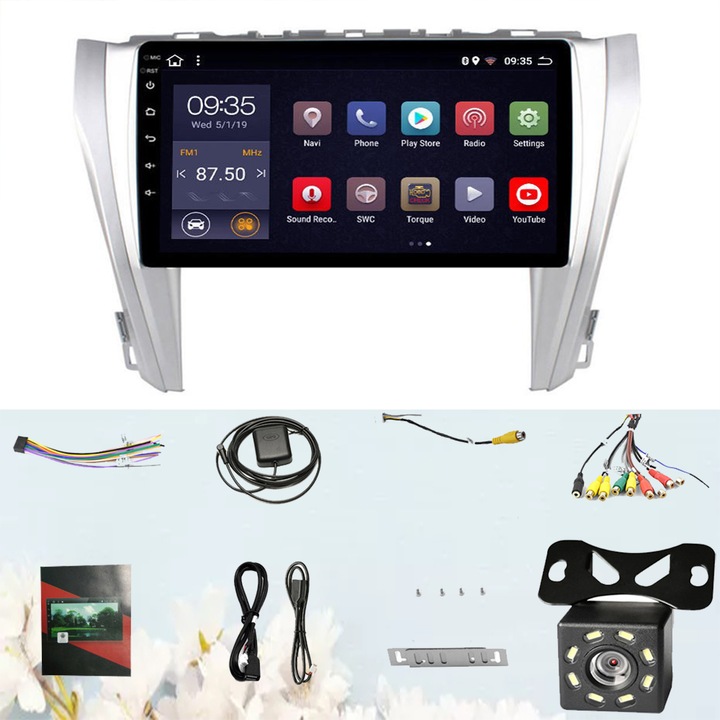 RADIO ANDROID CARPLAY WIFI TOYOTA CAMRY 2015 -17 