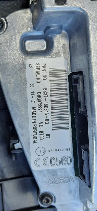 PANNEAU CENTRAL RADIO CONDUIT FORD TRANSIT MK8 BK3T18D815BG