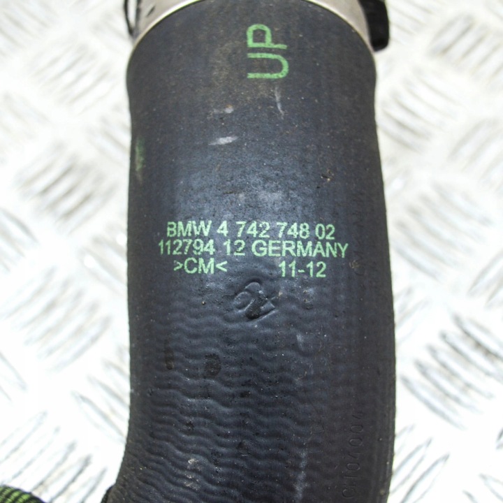 BMW 1 F20 F21 2012 DROITE CÔTÉ TUYAU TUYAU ÉCHANGEUR D'AIR DE SURALIMENTATION