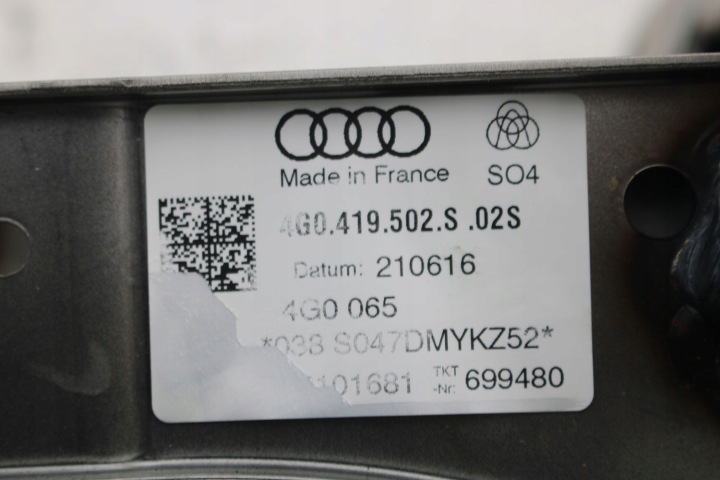 AUDI A6 A7 4G C7 CAOUTCHOUC COLONNE 4G0419502S 4G0 419 502 AVEC TRANSMISSION KI