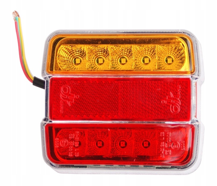 PHARE VERS REMORQUE ARRIÈRE COMBINÉ LED 12 V 24 V DIODE AVEC AVEC FIL