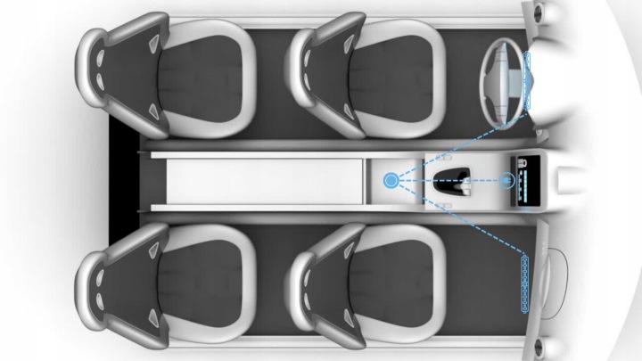 ÉCLAIRAGE INTÉRIEUR VOITURE RGB 2X12LED BLUETOOTH