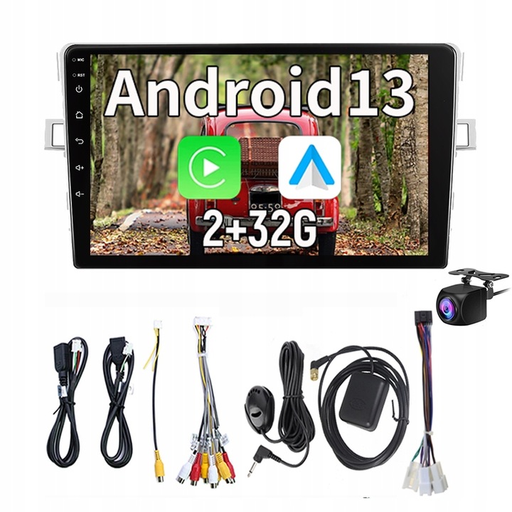 RADIO 2DIN DE AUTOMÓVIL GPS ANDROID TOYOTA VERSO EZ E'Z 2009-2018 