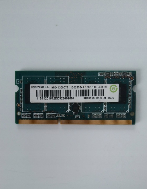 Ram memory ddr3l 4gb ramaxel rmt3170eb68f9w-1600 🏷️ 31 € ⏩ It