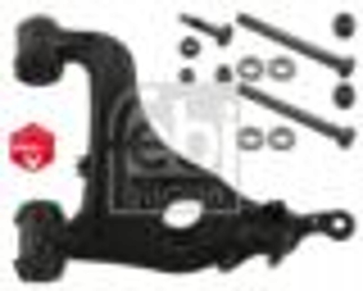 FEBI BRAS DE SUSPENSION MERCEDES AVANT W210 DROIT INFÉRIEUR AVEC SRUBAMI