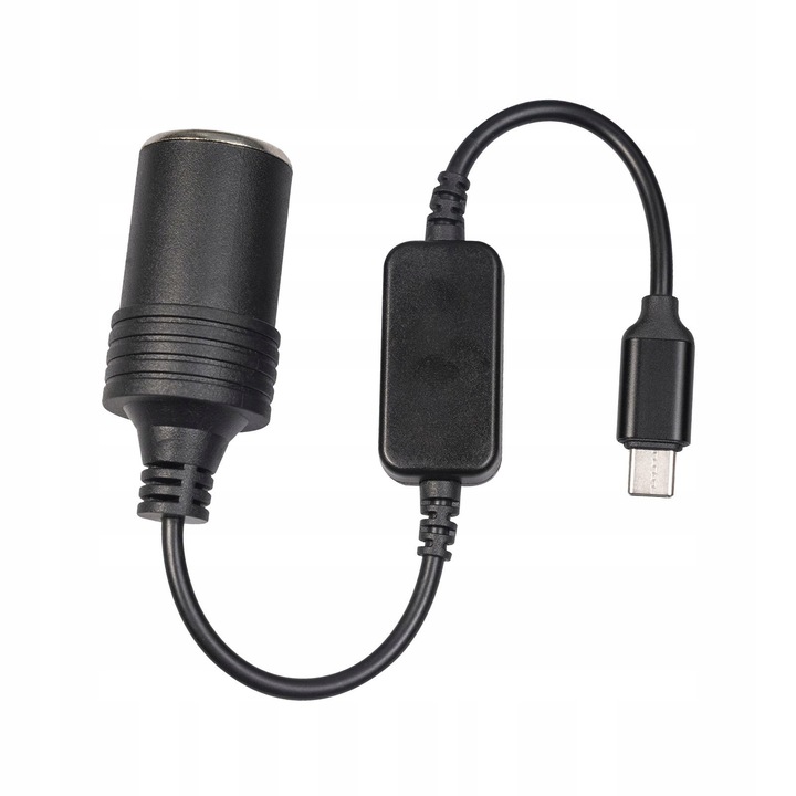 PORTABLE CABLE USB C FOR CIGARETTE LIGHTER AUTO 