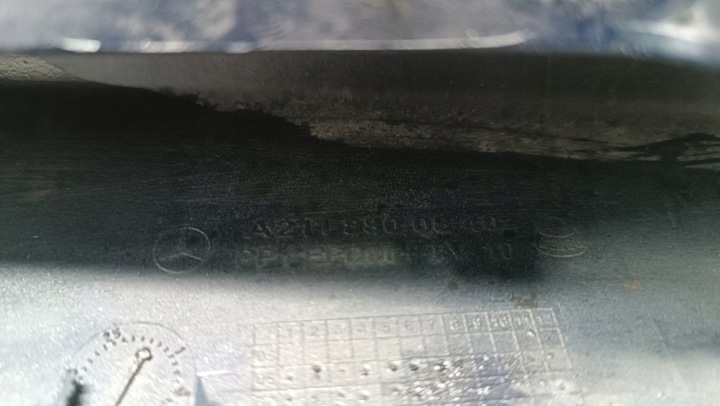 PARE-CHOCS AVANT AVANT MERCEDES E CLASSE 211 LIFT 06-09
