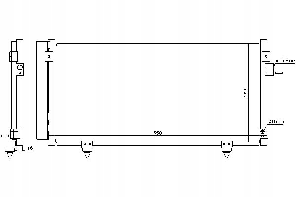 CONDENSER AIR CONDITIONER photo 9 - milautoparts-fr.ukrlive.com