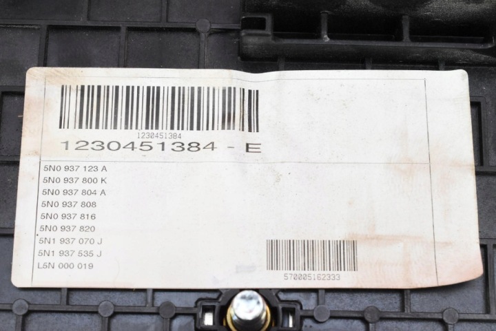 BOÎTE FUSIBLES 5N0937123A VW TIGAUN 1 I 2.0 TDI 140 KM 11-17