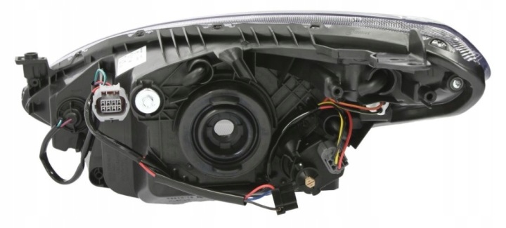 PROJECTEUR DROIT (H4, ÉLECTRIQUE AVEC MOTEUR COULEUR WKLADU: NOIR PASUJ