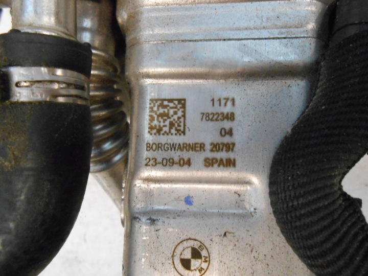 BMW F15 F25 F26 RADIATEUR GAZ D'ÉCHAPPEMENT EGR SOUPAPE 7822348