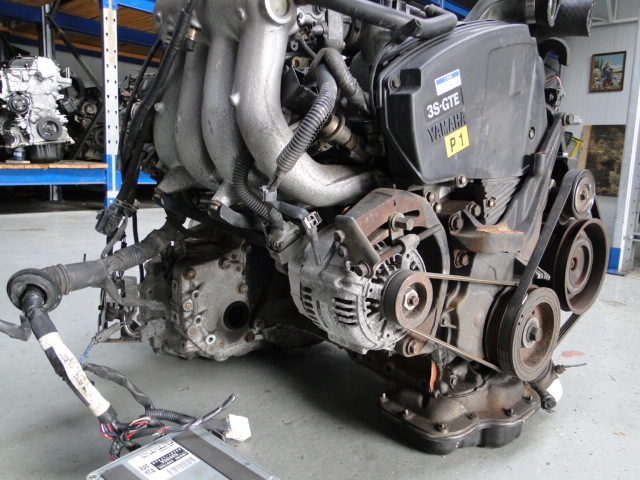 MOTEUR TOYOTA 2.0 16V 3S-GTE ECU FAISCEAU DE CÂBLES ÉLECTRIQUE MR2 BOÎTE TRANSMISSION AVANT JDM
